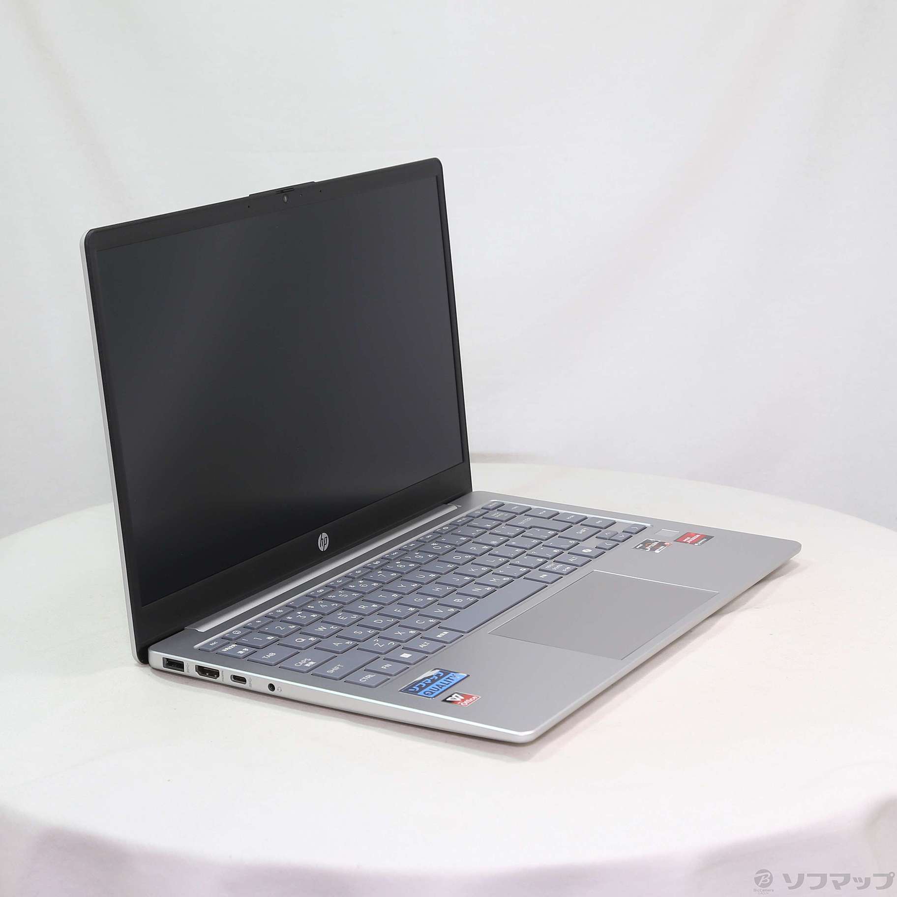 中古】HP 14-em0200AU BD5A3PA#ABJ ［AMD-Ryzen-5-7530U (2GHz)／16GB