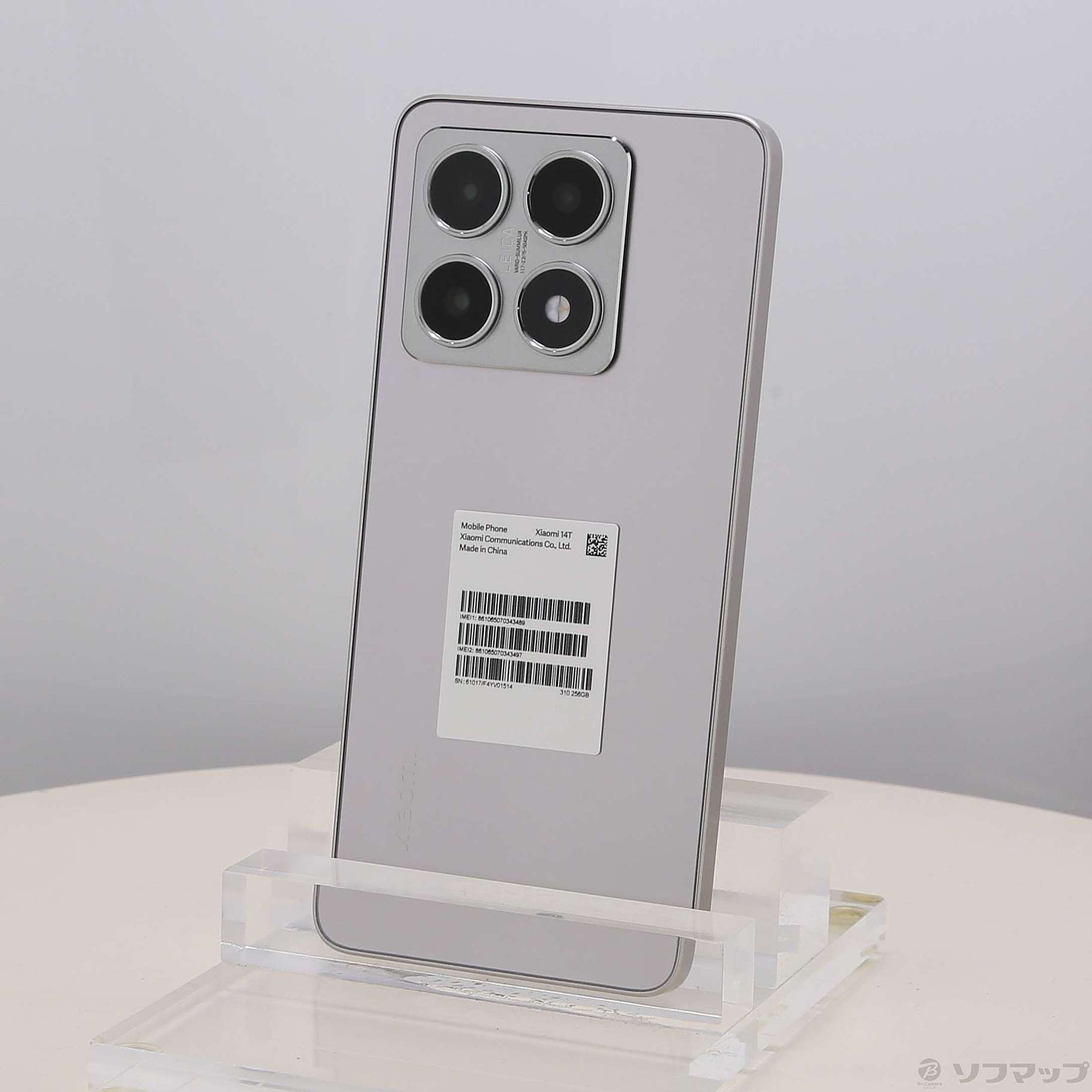 Xiaomi 14T au [�`�^���O���[]�̐��i�摜1