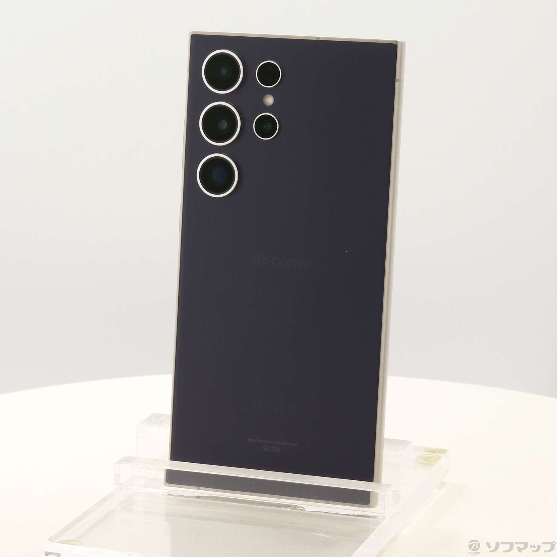 中古】Galaxy S24 Ultra 256GB チタニウムグレー SC-52E docomo SIM