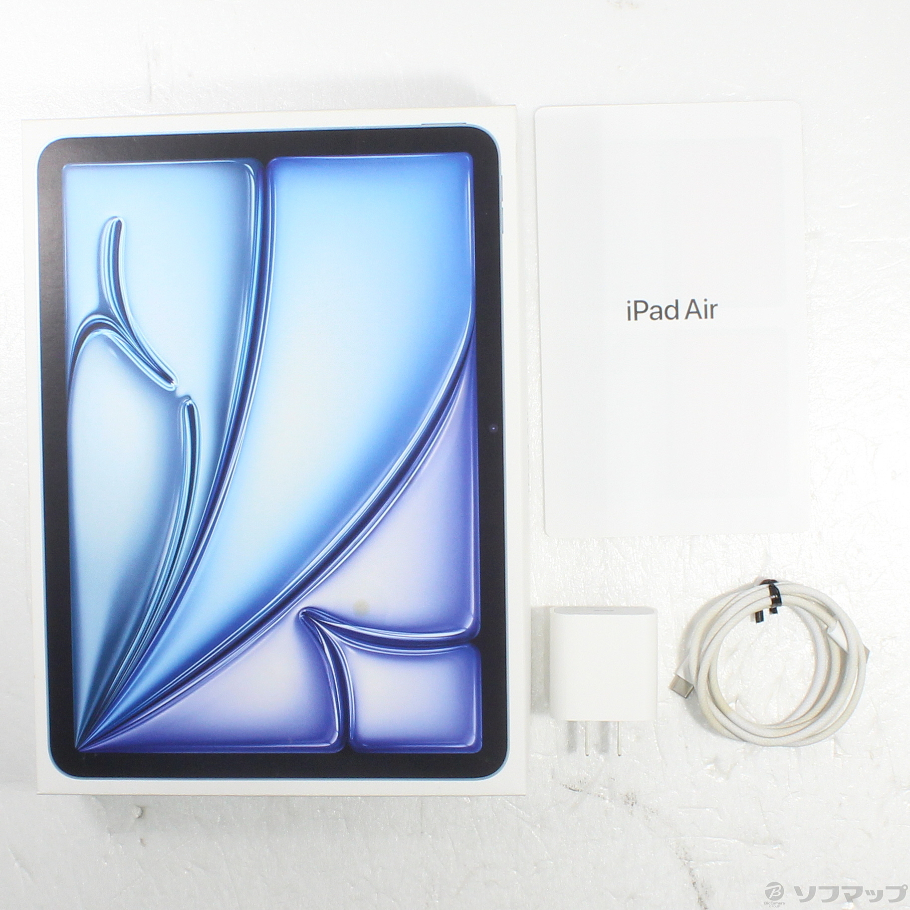 中古】iPad Air 11インチ(M3) 256GB ブルー MCA34J／A Wi-Fi