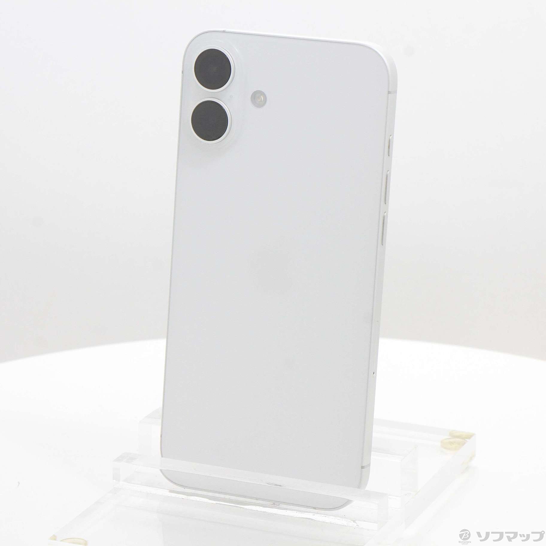 iPhone 16 Plus 128GB SIM�t���[ [�z���C�g]�̐��i�摜1