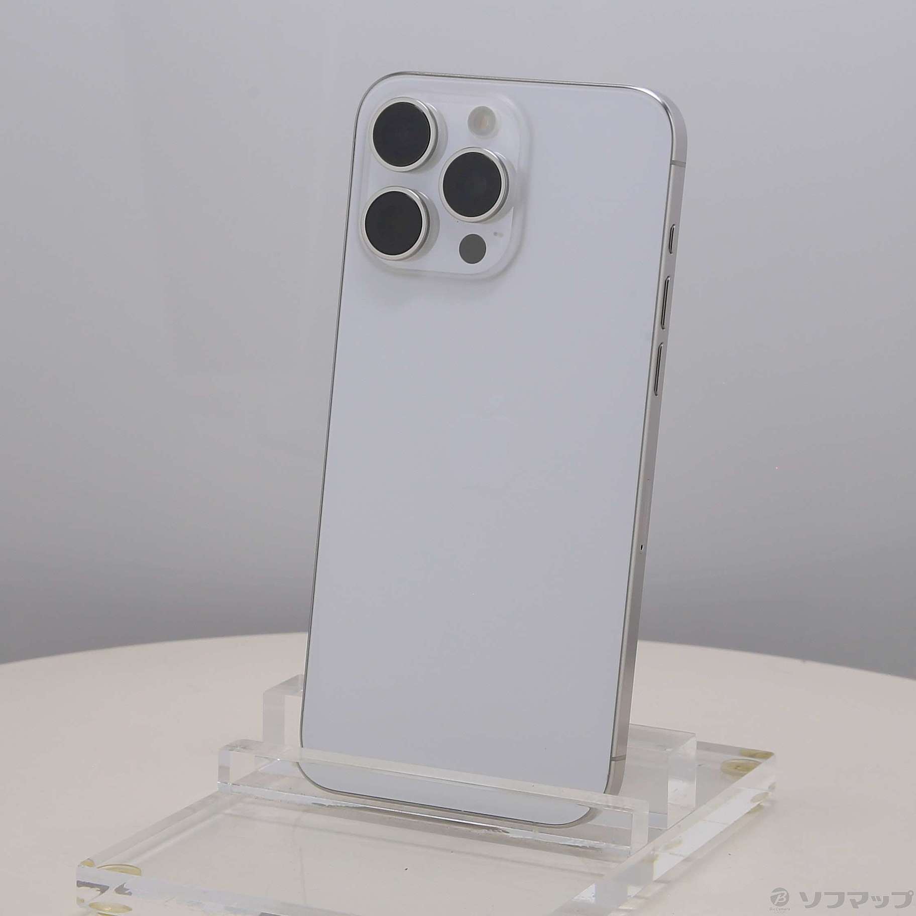 iPhone 15 Pro Max 256GB SIM�t���[ [�z���C�g�`�^�j�E��]�̐��i�摜1