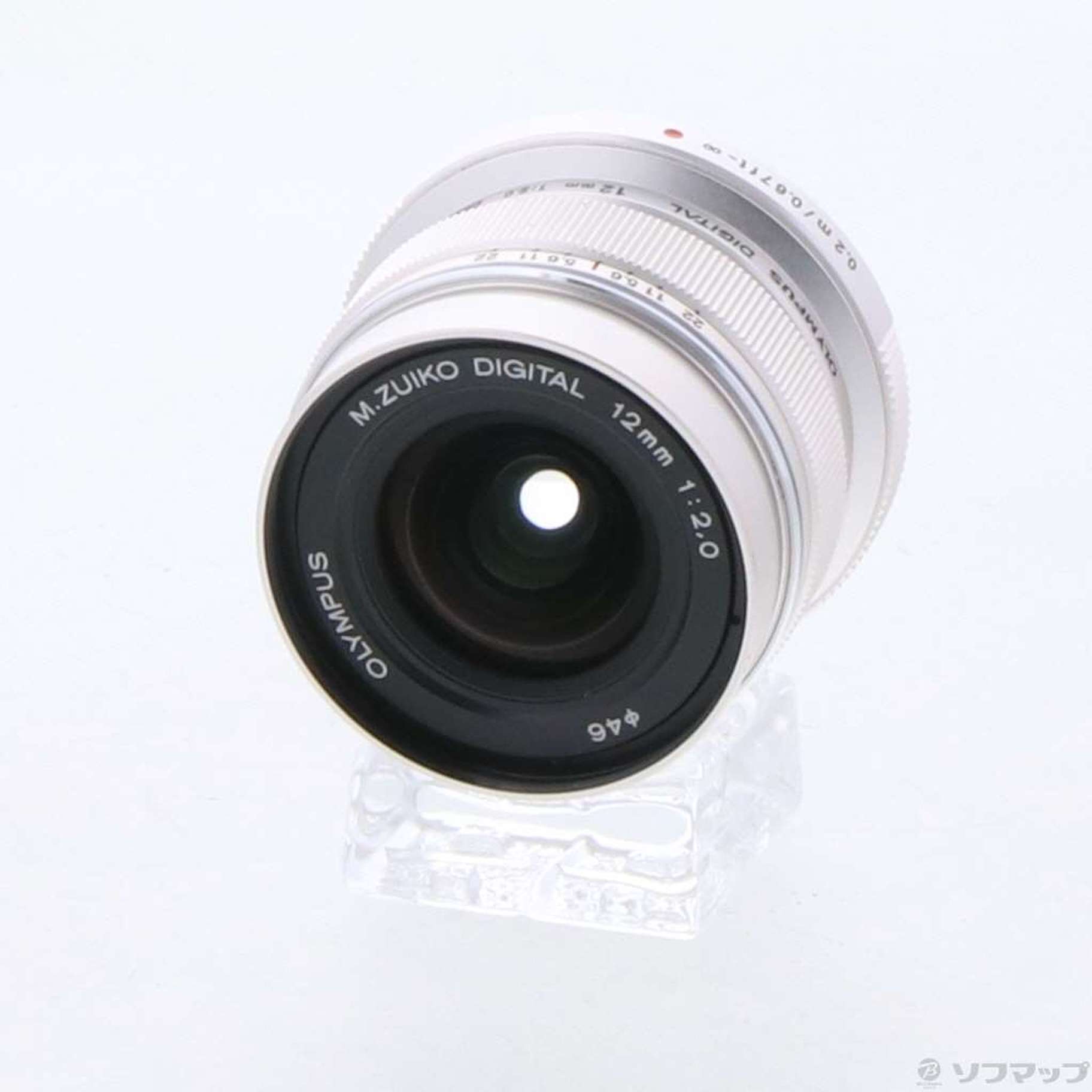 中古】M.ZUIKO DIGITAL ED 12mm F2.0 (レンズ／シルバー