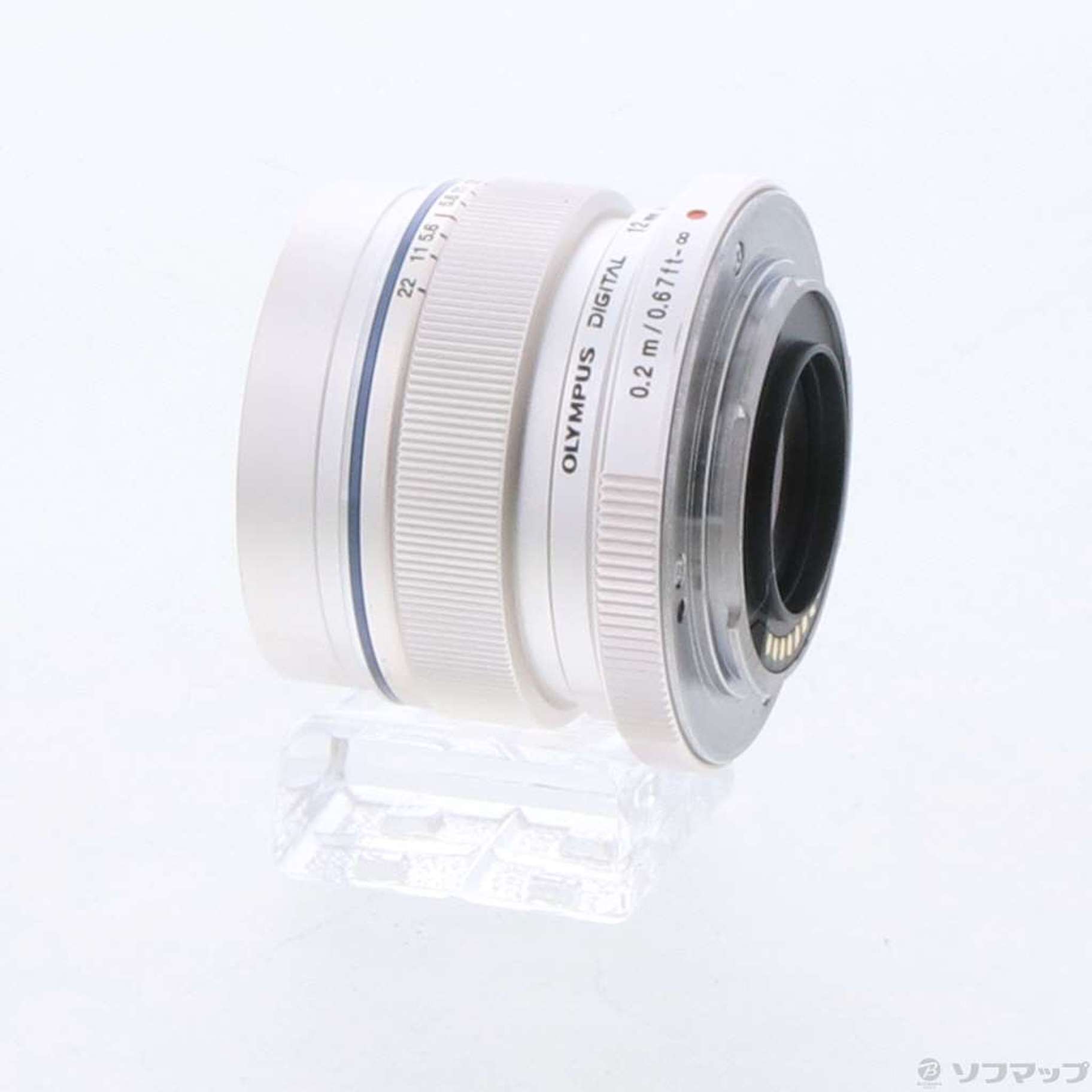 中古】M.ZUIKO DIGITAL ED 12mm F2.0 (レンズ／シルバー