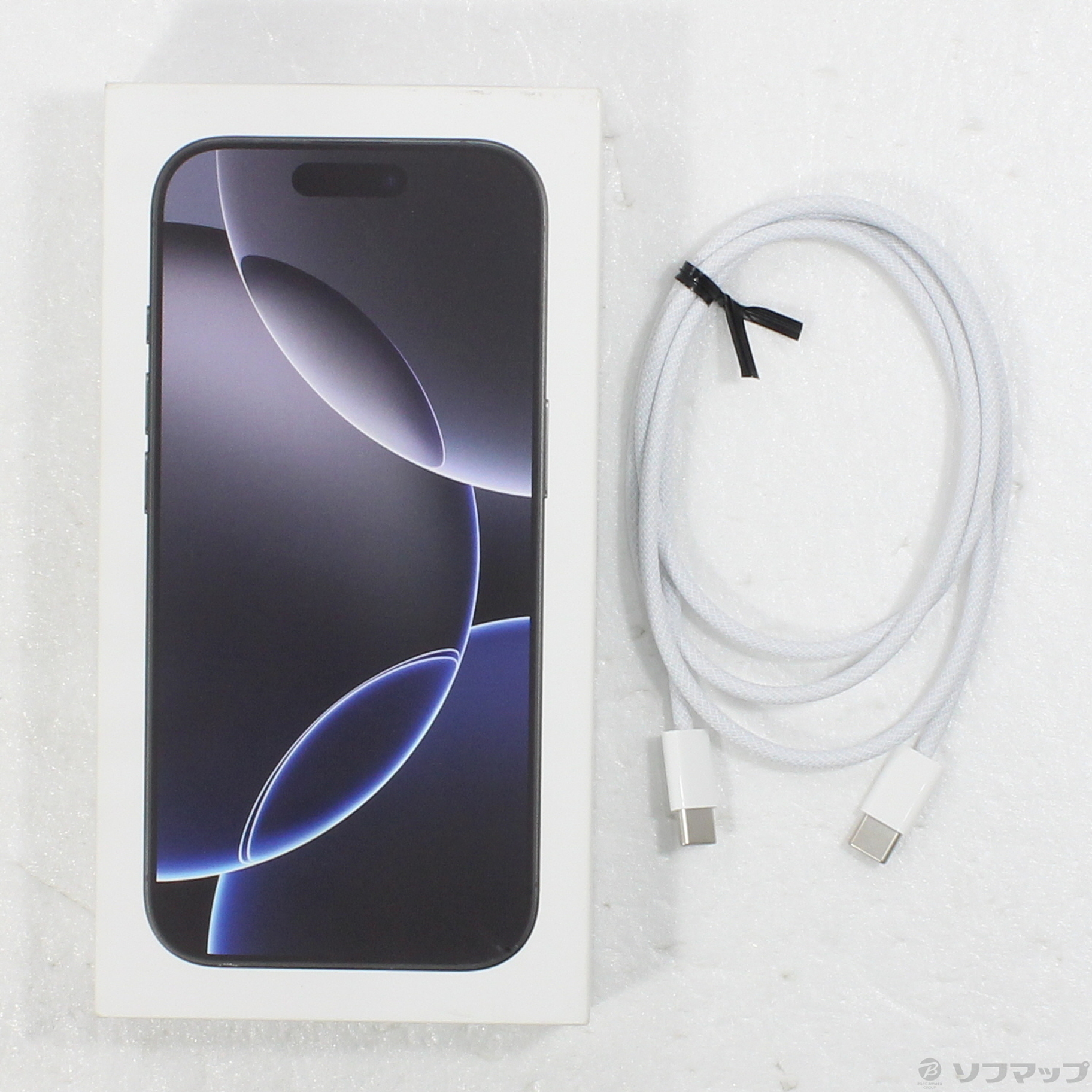 iPhone 16 Pro 128GB SIM�t���[ [�u���b�N�`�^�j�E��]�̐��i�摜5