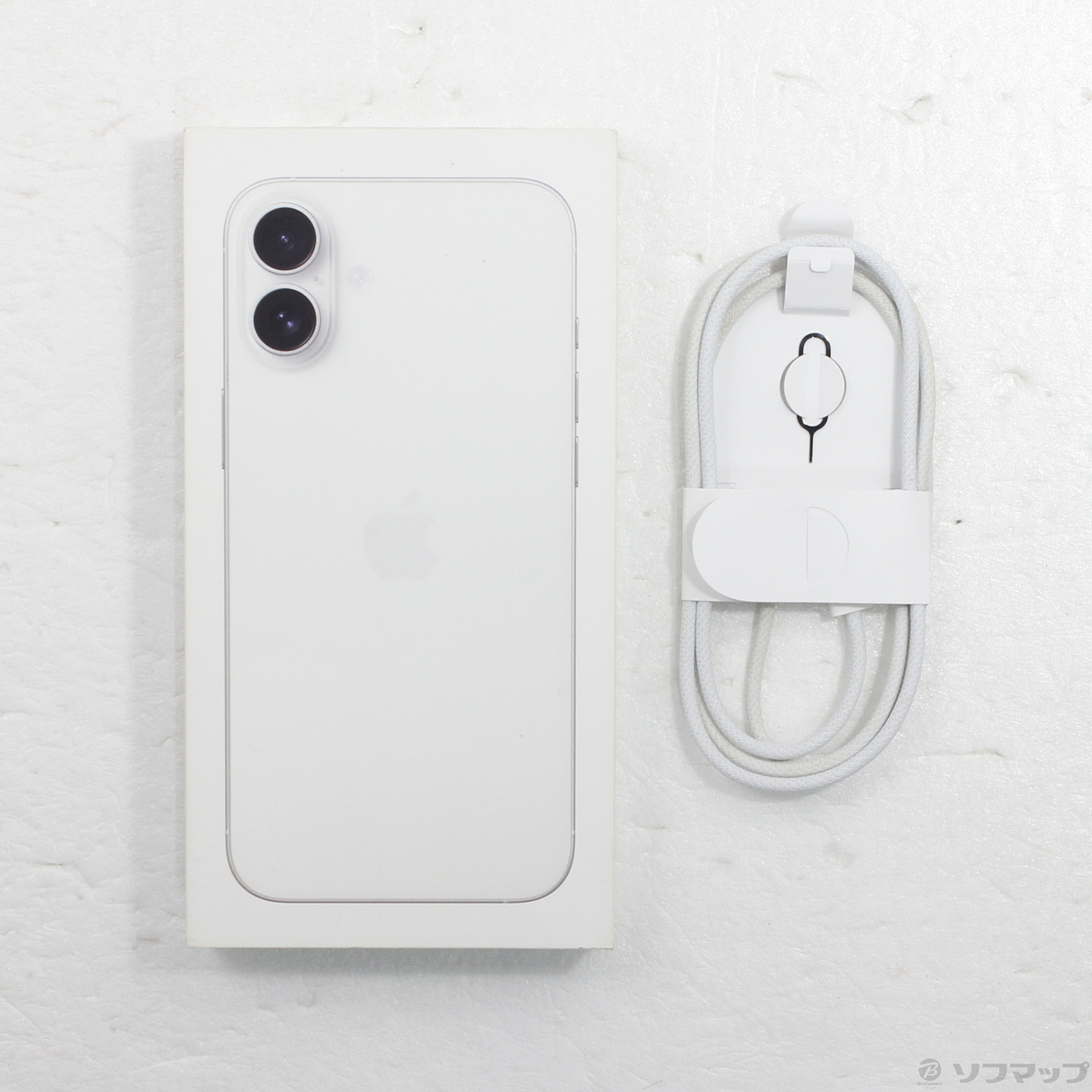 iPhone 16 Plus 128GB SIM�t���[ [�z���C�g]�̐��i�摜5