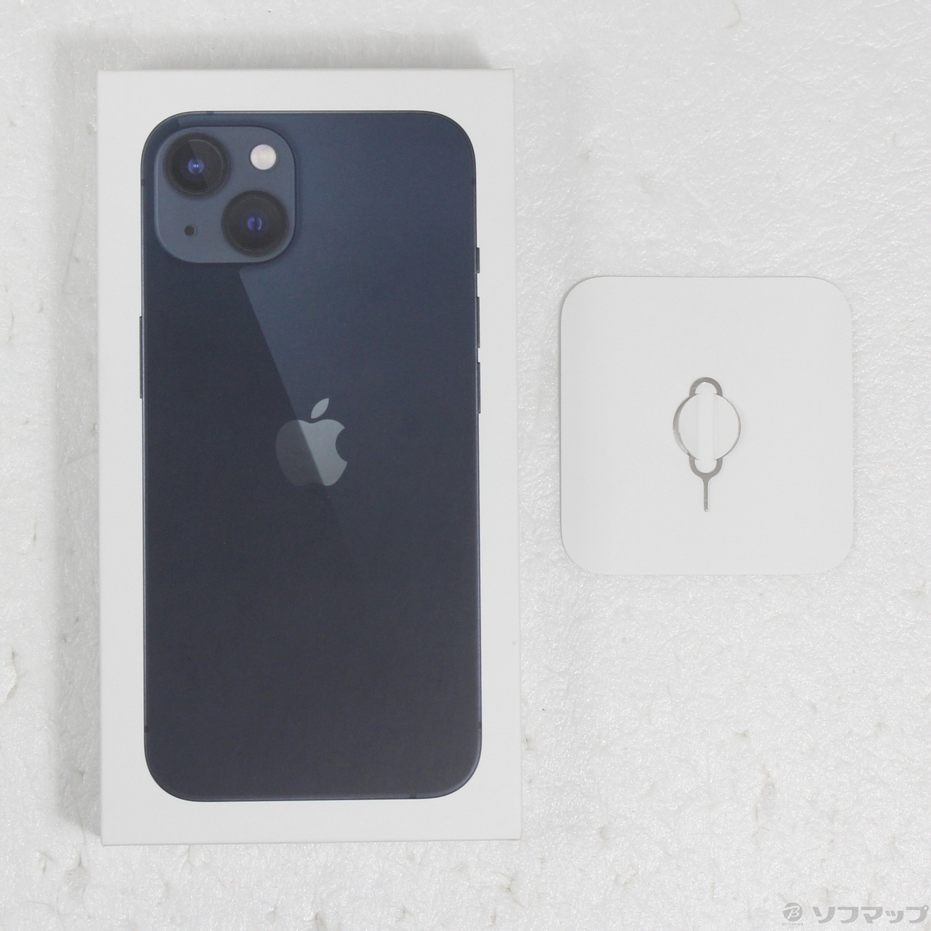中古】iPhone13 128GB ミッドナイト MLNC3J／A SIMフリー