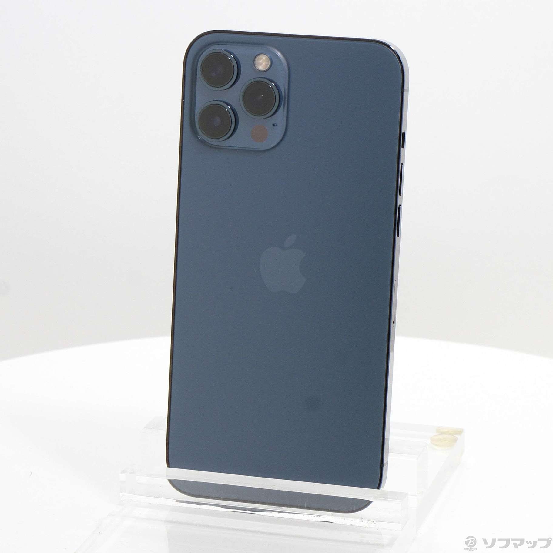 中古品〕 iPhone12 Pro Max 128GB パシフィックブルー MGCX3J／A SIM