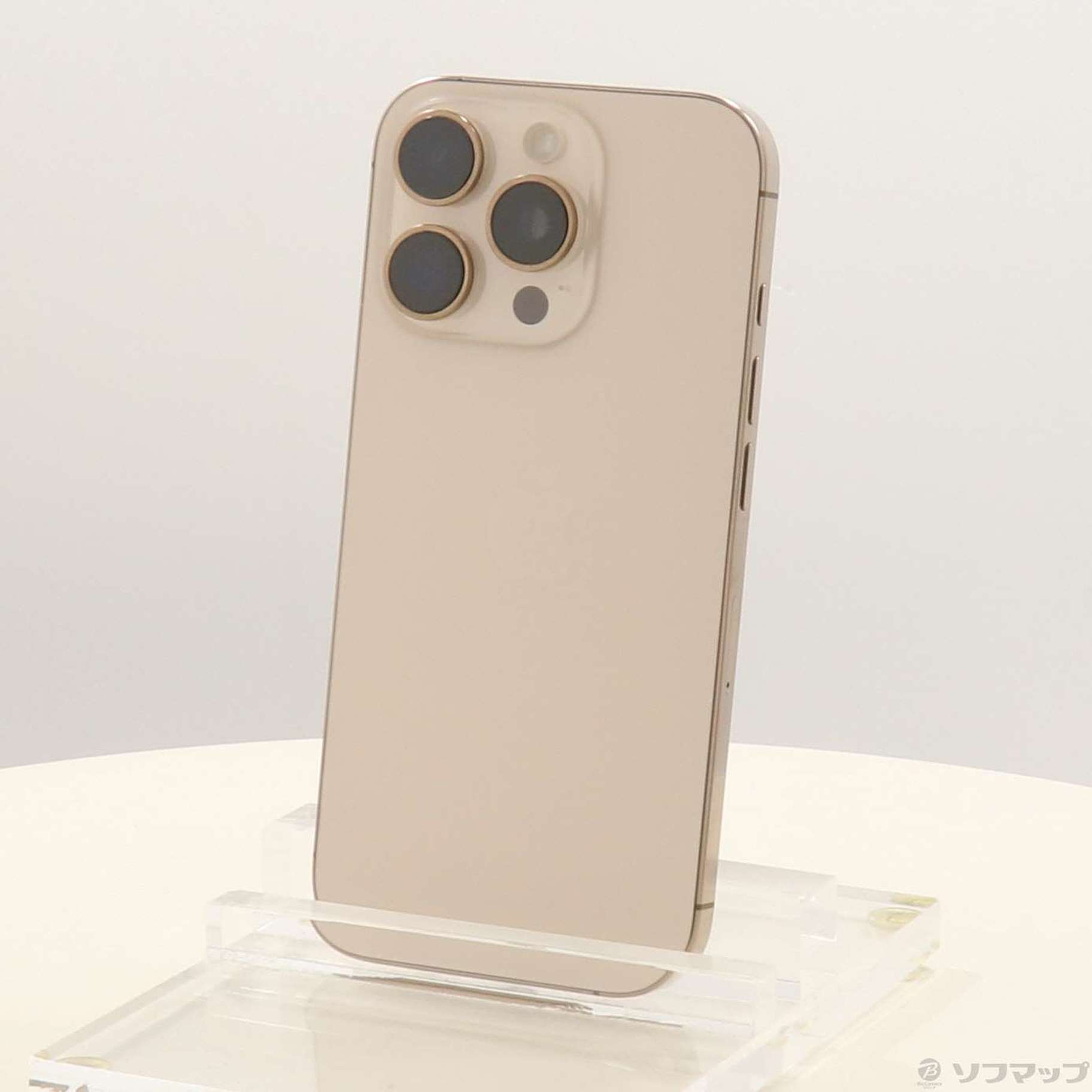 iPhone 16 Pro 128GB SIMフリー [デザートチタニウム] 中古(白ロム