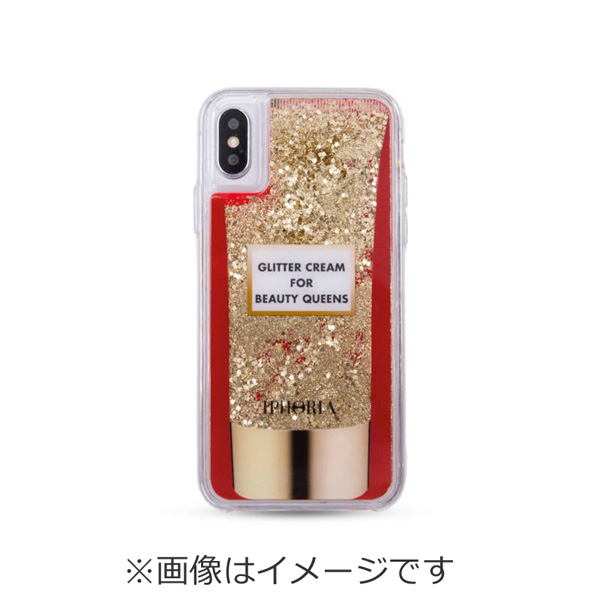 iPhone X TPU Liquid Glitter Cream レッド 14569｜の通販はソフマップ[sofmap]