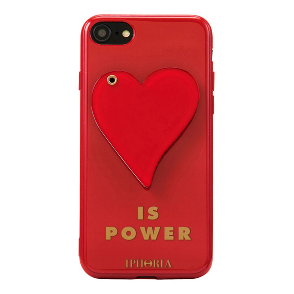 Red Heart Is Power For Iphone 7 8 レッドハートイズパワー Iphone8ケースの通販はソフマップ Sofmap