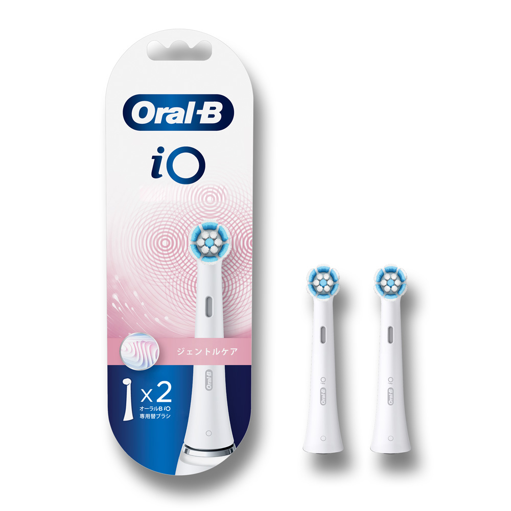 ジェントルクリーン替ブラシ Oral-B(オーラルB)iOシリーズ ホワイト iORBSW-2EL ［2本入］