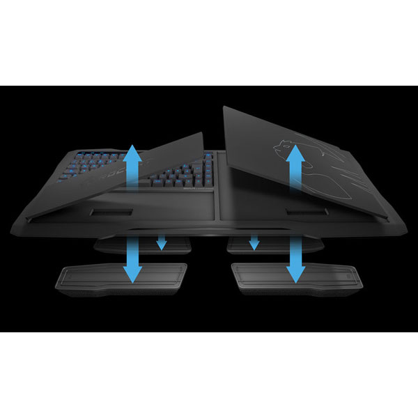 SOVA MK ブラック（英語配列） ROC-12-181-BN 有線ゲーミングマウスパッド一体型キーボード[USB  4m・Win]｜の通販はソフマップ[sofmap]
