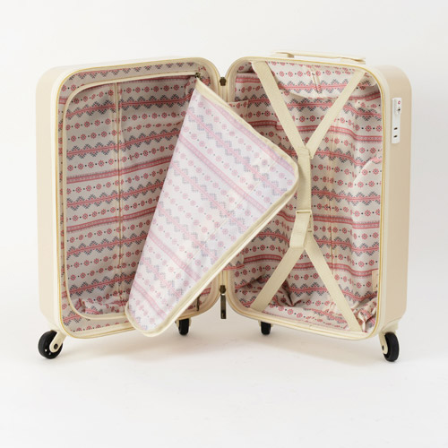 スーツケース ジッパーキャリー 33L ことりっぷ ピンク COTRIP
