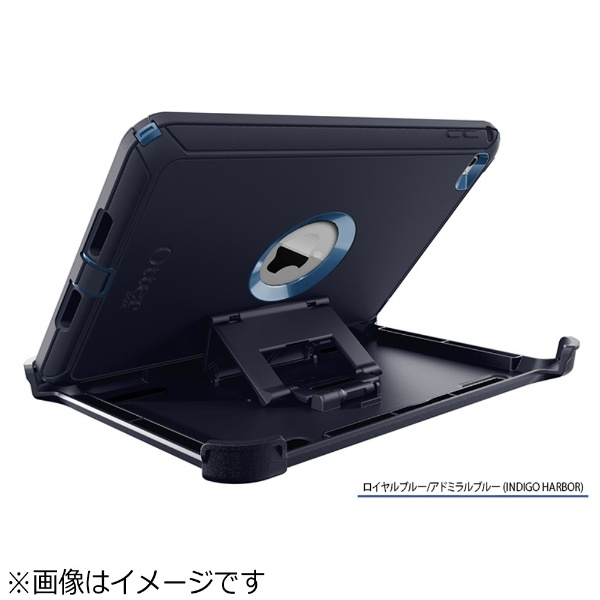 iPad mini 4用 Defender シリーズ ロイヤルブルー/アドミラルブルー 