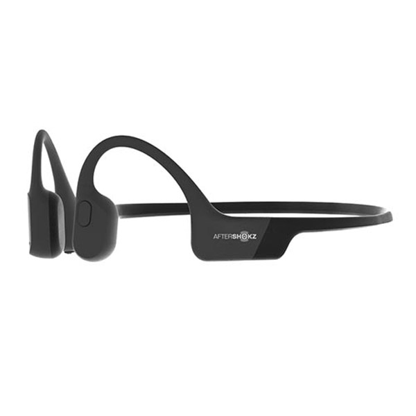 美品高性能骨伝導AFTERSHOKZ AEROPEX COSMIC BLACK - ヘッドフォン