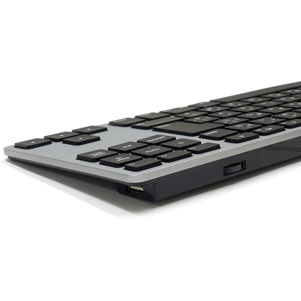 FK308B-JP　Matias Wired Aluminum Tenkeyless Keyboard for Mac 有線キーボード  [日本語配列/スペースグレー] テンキーレスモデル