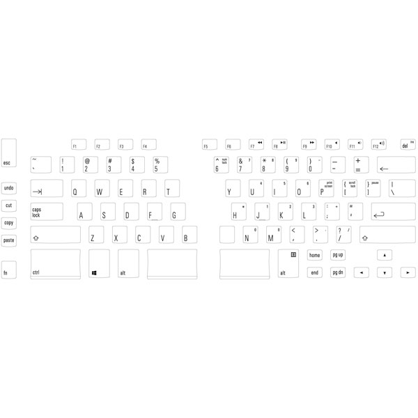 キーボード Programmable Ergo Pro for Win(英語配列) FK403QPC-P ［USB  /有線］｜の通販はソフマップ[sofmap]