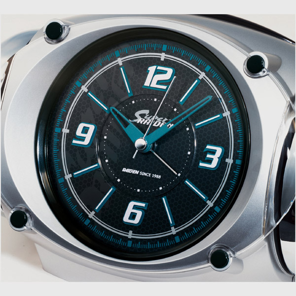 目覚まし時計 「スーパーライデン（Super RAIDEN）」 NR718S｜の