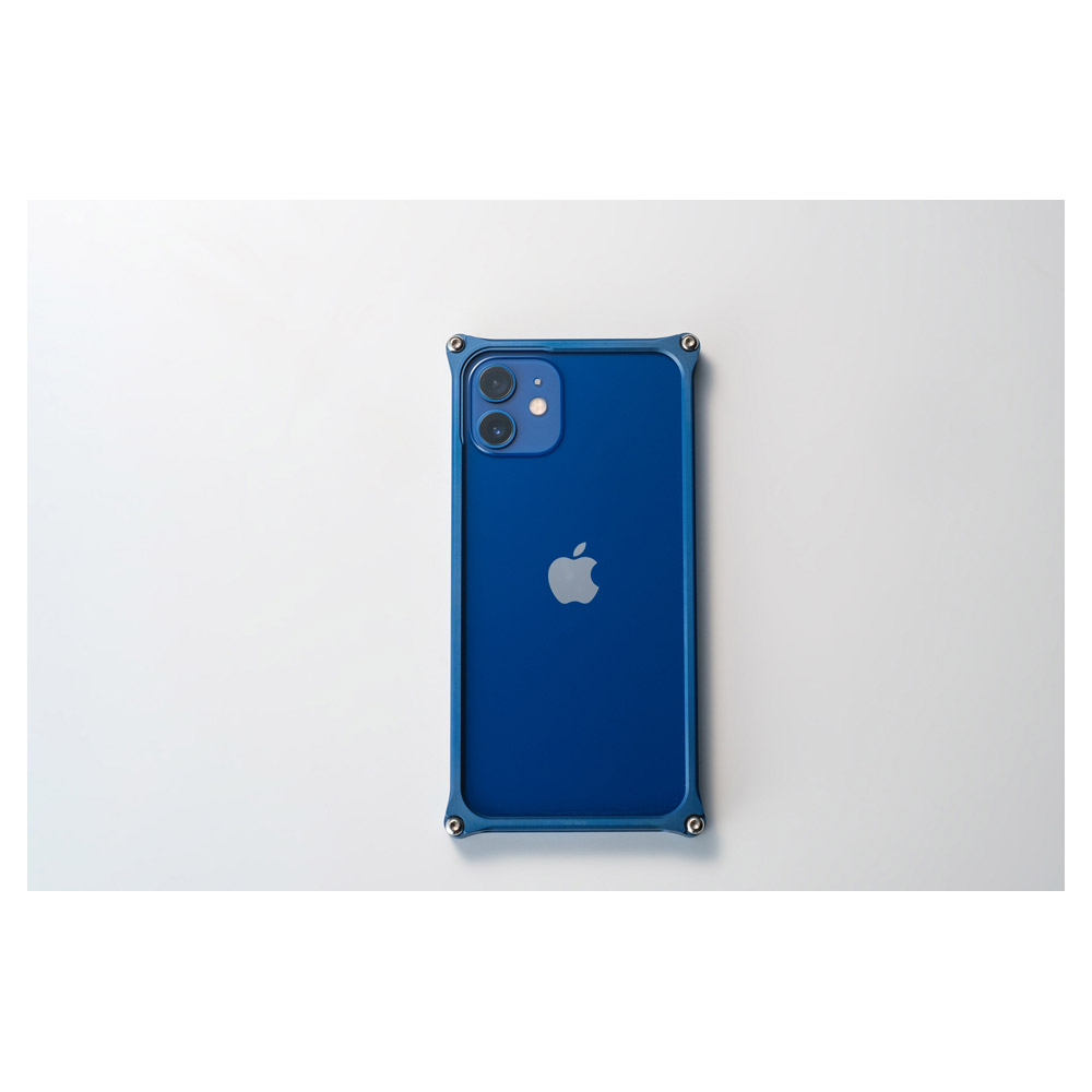 ソリッドバンパー for iPhone 12 mini マットブルー｜の通販は