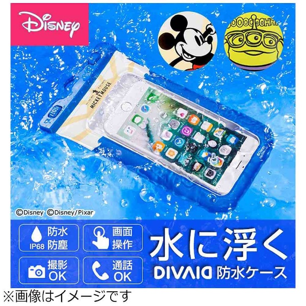 スマートフォン用 幅 72mm 5 8インチ ディズニー Divaid フローティング防水ケース エイリアン の通販はソフマップ Sofmap