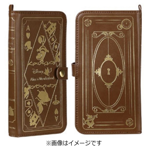 スマートフォン用［幅 80mm］ ディズニーキャラクター Old Book Case L ...