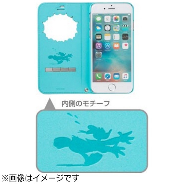 iPhone 6s／6用 ディズニー フリップ窓付きダイアリーケース ドナルド