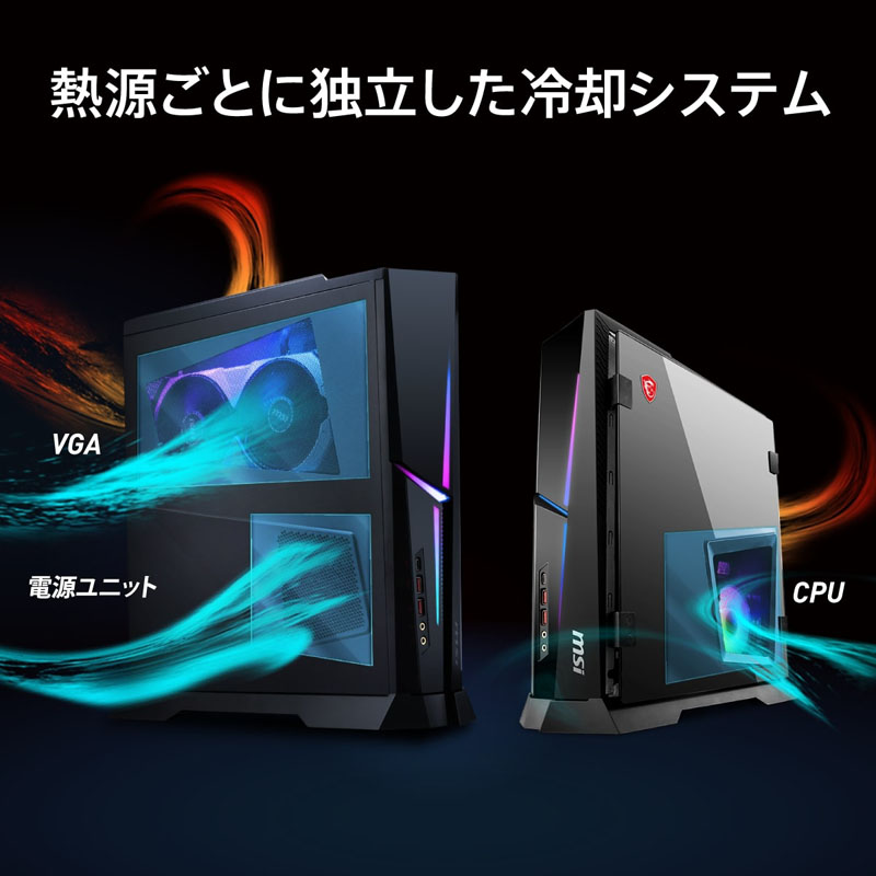 Trident AS 14NUC5-682JP ゲーミングデスクトップパソコン (RTX 4060