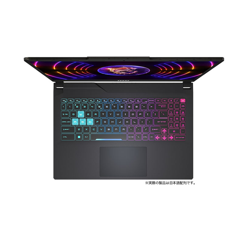ゲーミングノートパソコン CYBORG 15 A13U ブラック&スケルトン
