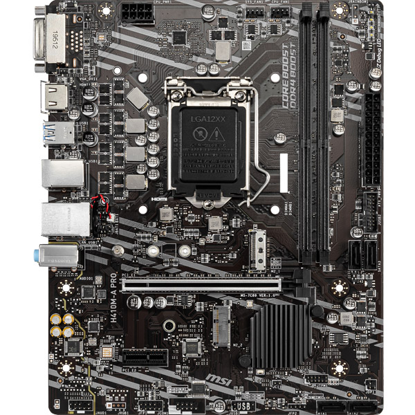 マザーボード H410M-A PRO ［MicroATX /LGA1200］｜の通販はソフマップ