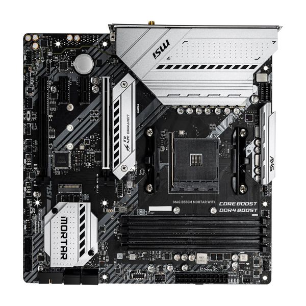 ゲーミングマザーボード MAG B550M MORTAR WIFI ［MicroATX /Socket