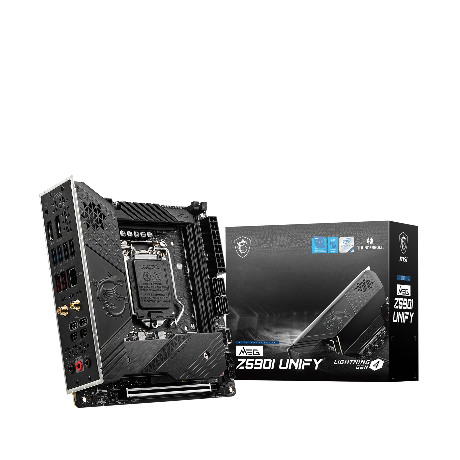 マザーボード MEG Z590I UNIFY ［MiniITX /LGA1200］｜の通販は