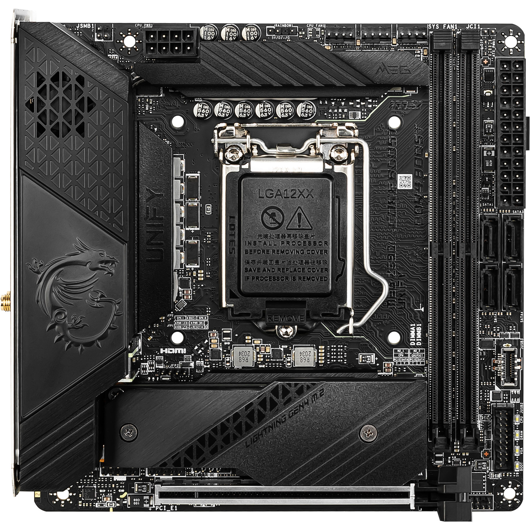 マザーボード MEG Z590I UNIFY ［MiniITX /LGA1200］｜の通販は