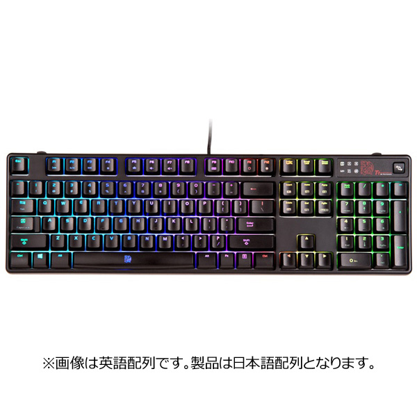 KB-PZR-KLBRJP-01 ゲーミングキーボード Poseidon Z RGB ブラック ［USB /コード ］_1