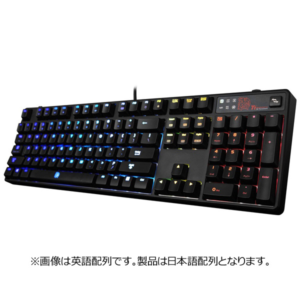 KB-PZR-KLBRJP-01 ゲーミングキーボード Poseidon Z RGB ブラック ［USB /コード ］_4