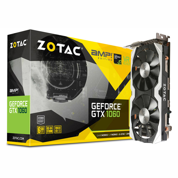 ZOTAC GeForce GTX 1060 6GB AMP Edition｜の通販はソフマップ[sofmap]