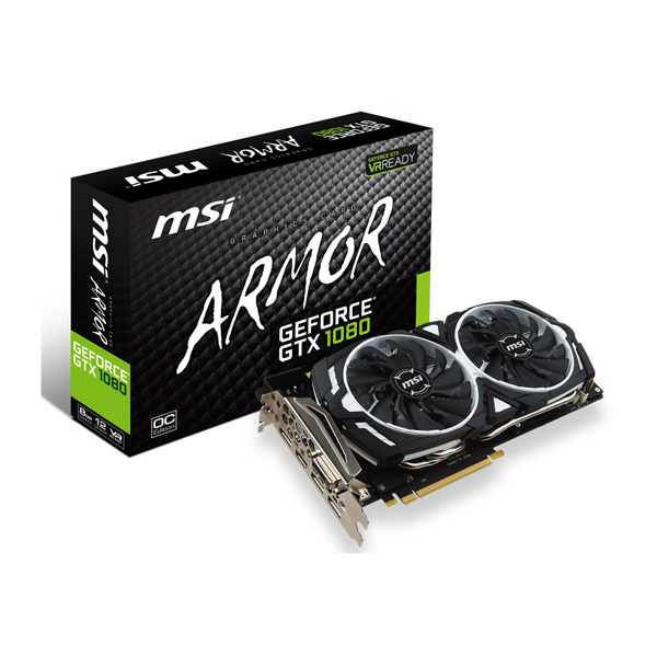 グラフィックボード NVIDIA GeForce GTX 1080搭載 PCI-Express MSI