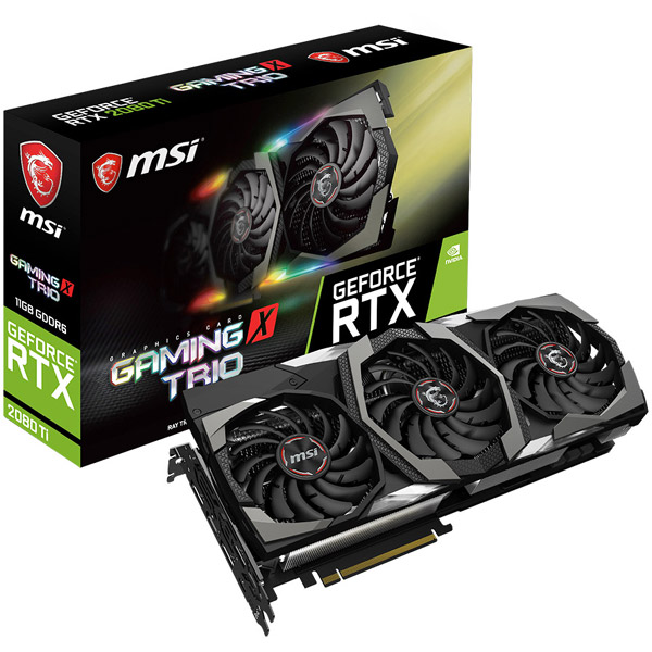 ジャンク品】MSI RTX 2080 TI GAMING X TRIO-