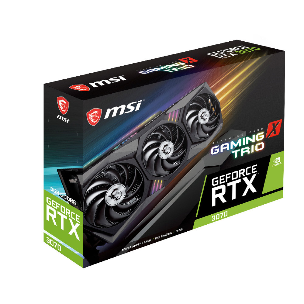 MSI GeForce RTX3070 GAMING X TRIO GPU