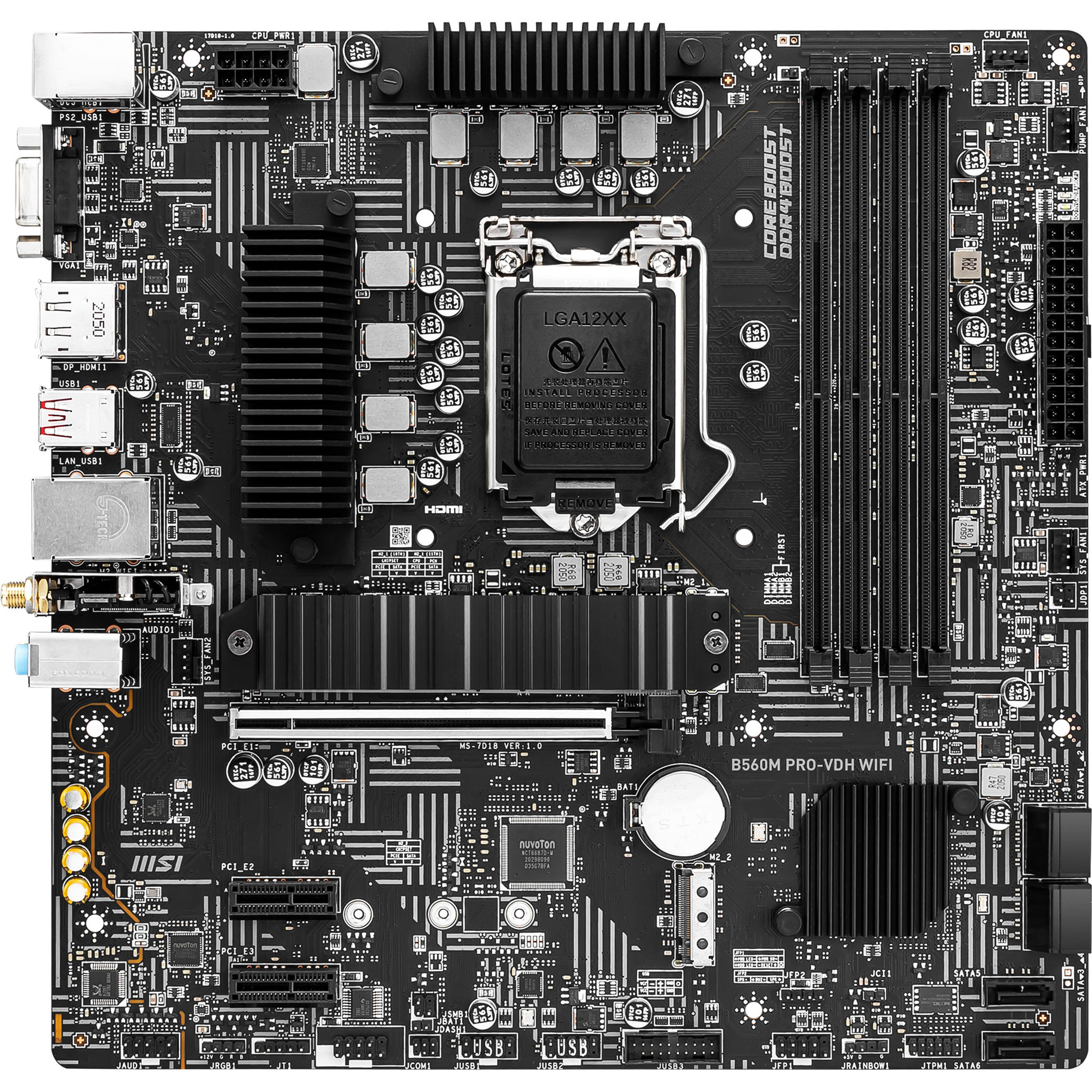 マザーボード B560M PRO-VDH WIFI ［MicroATX /LGA1200］｜の通販は