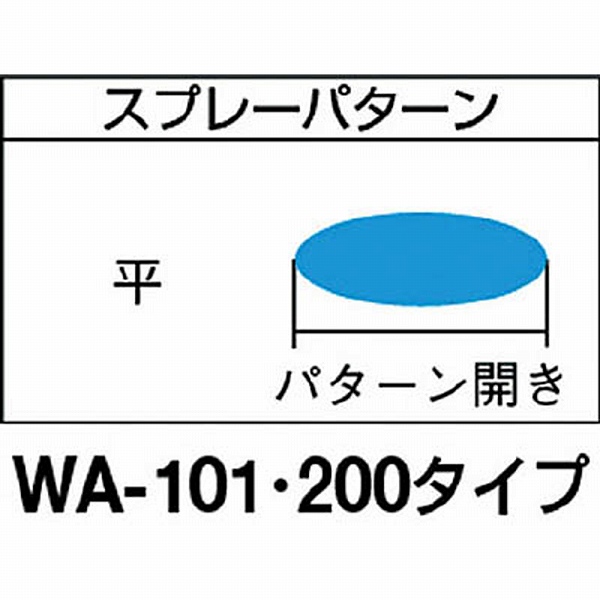 WA-101-102P アネスト岩田 小形自動ガン ノズル口径 Φ1.0｜の通販は