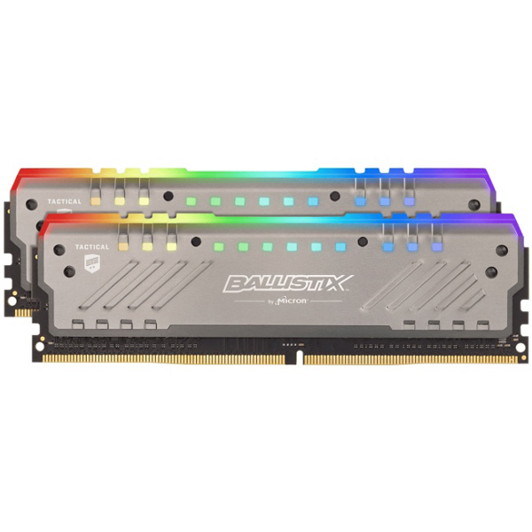 Crucial DDR4-2666 デスクトップ用メモリ 8GB 2枚組 RGB LED搭載モデル ...