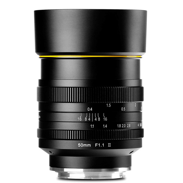 カメラレンズ 50mm F1.1 II 【ソニーEマウント用】 マニュアル