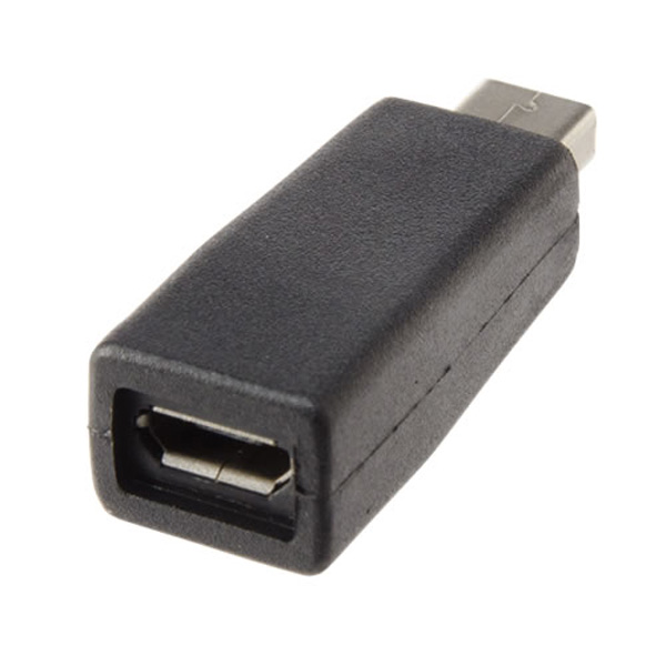 CYBER・microUSB-3DS 変換コネクター (2DS/New 3DS用) ブラック 【New3DS/New3DS LL/3DS/3DS LL/2DS】 [CY-ALPSQR-CL]_1