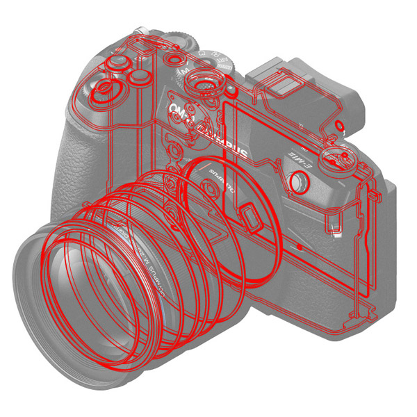 OM-D E-M1 Mark II(omdem1mk2) ・12-40mm F2.8 レンズキット ブラック [マイクロフォーサーズ]  ミラーレスカメラ｜の通販はソフマップ[sofmap]