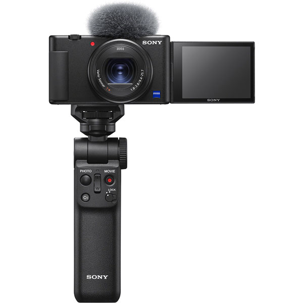 【美品】SONY VLOGCAM ZV-1(B) SGキット 液晶保護フィルム付