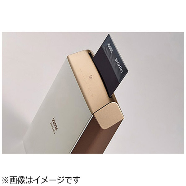 【在庫限り】 〔iOS／Androidアプリ〕　「スマホdeチェキ」　「instax SHARE SP-2」（ゴールド）