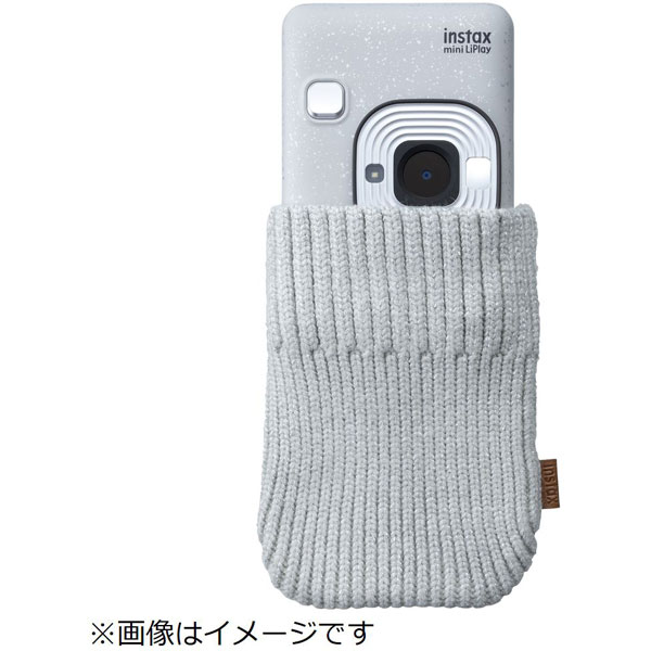 instax mini LiPlay用ニットカバー ホワイト｜の通販はソフマップ[sofmap]