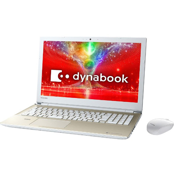 ノートパソコン dynabook （ダイナブック） サテンゴールド PT75EGP