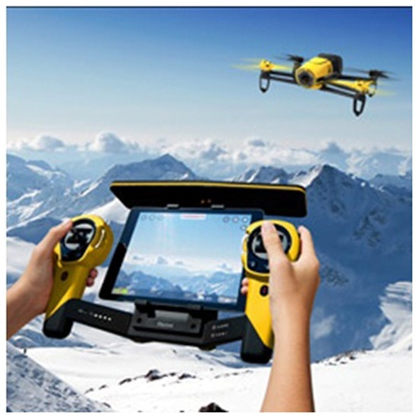 【在庫限り】 ドローン Bebop Drone（ビーバップドローン スカイコントローラーセット） イエロー PF725142